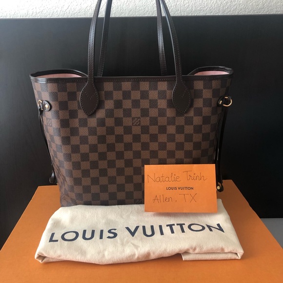 neverfull mm rose ballerine